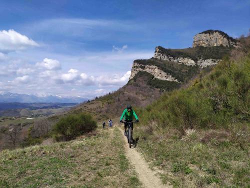 Tour in mountain bike