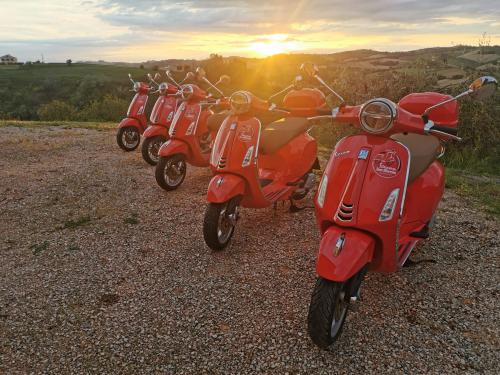 Vespa tour marche