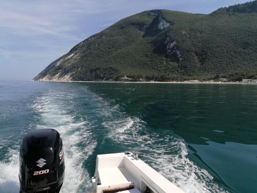 tour barca riviera del conero mare spiaggia vacanze due sorelle monte conero gabbiani san michele sassi neri madonnina aperitivo bagno 